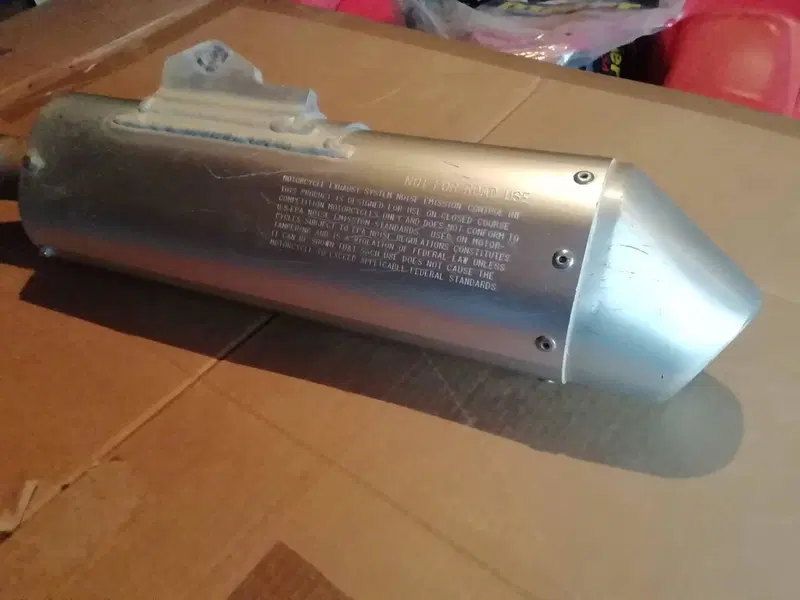 Kawasaki kxf 450 2006 silenziatore (3)