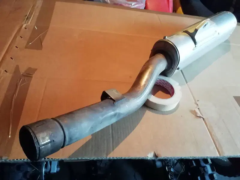 Kawasaki kxf 450 2006 silenziatore (4)