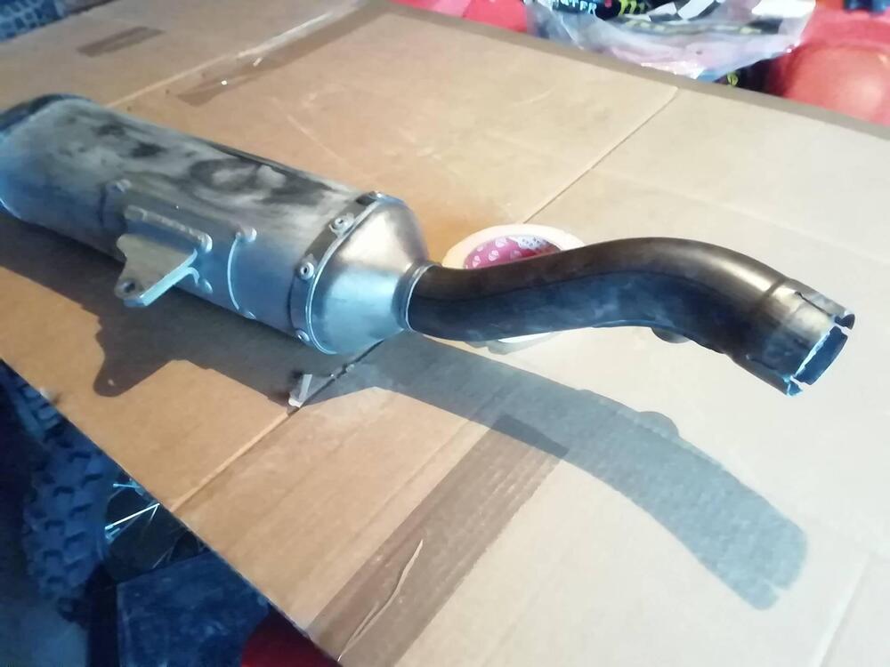 HONDA CRF 450 2003 silenziatore (2)