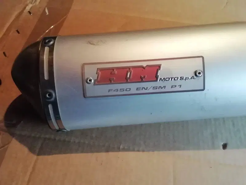 HONDA Crf 450 Motard/Enduro silenziatore (2)