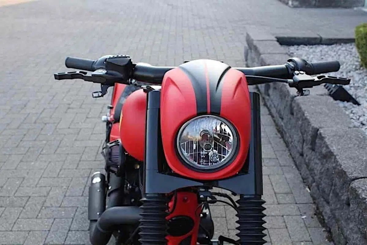Harley-Davidson Enzo. La Ferrari Softail (8)