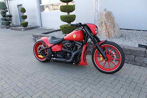 Harley-Davidson Enzo. La Ferrari Softail (4)