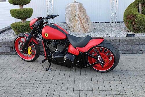 Harley-Davidson Enzo. La Ferrari Softail (2)