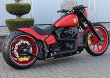 Harley-Davidson Enzo. La Ferrari Softail