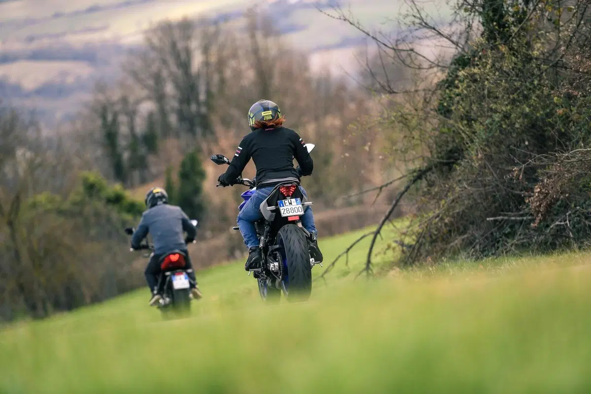 Triumph Trident 660 VS Yamaha MT-07: entry-level? No grazie! (8)