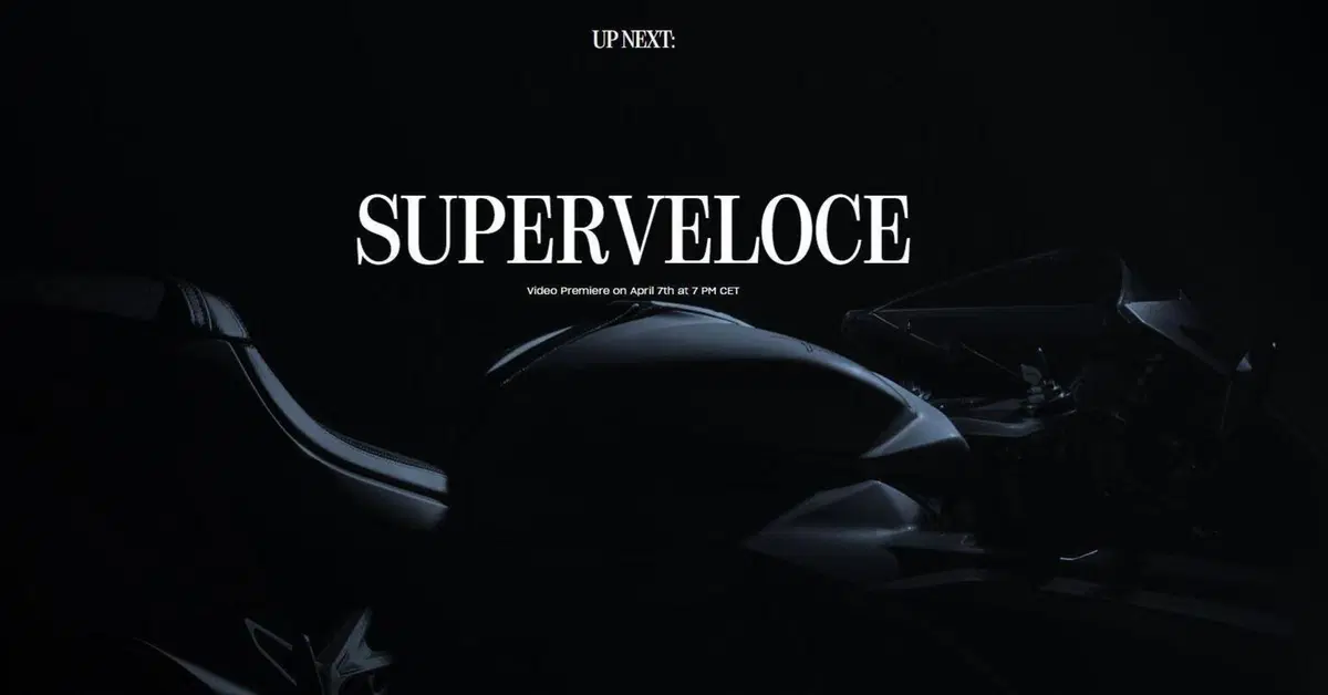 MV Agusta Superveloce 800 m.y. 2021. La presentazione il 7 aprile