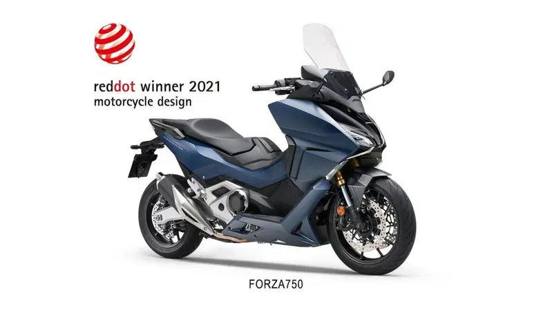 L'Honda Forza 750 premiato ai Red Dot Awards