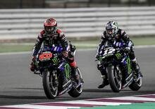 MotoGP. GP del Qatar/2. Yamaha: Fabio Quartararo conta le ore, Maverick Vinales elogia Cal Crutchlow