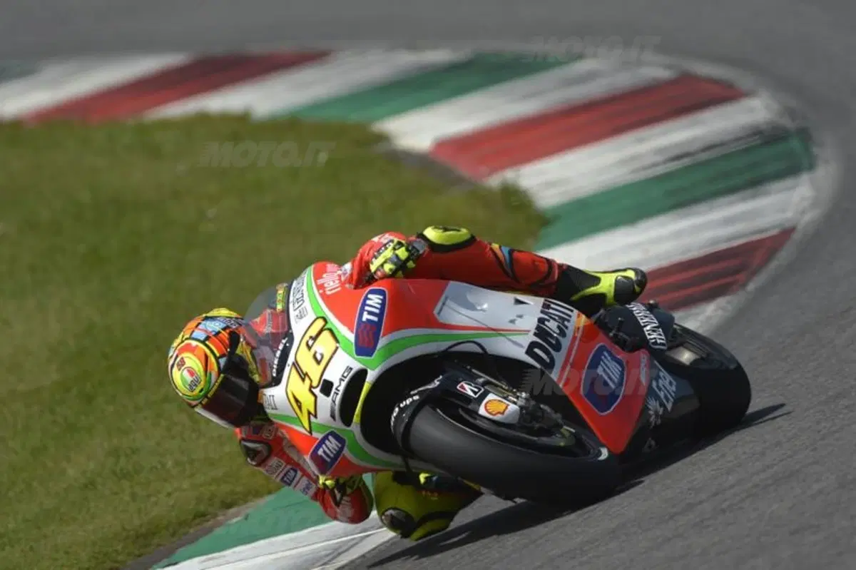 Ducati al Mugello. Valentino Rossi: "Test positivo". Il commento di Preziosi  (3)