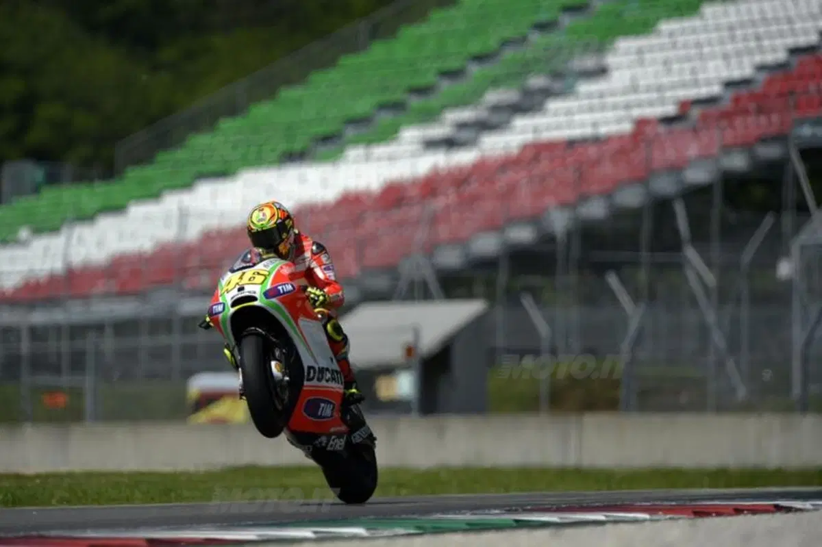 Ducati al Mugello. Valentino Rossi: "Test positivo". Il commento di Preziosi  (4)