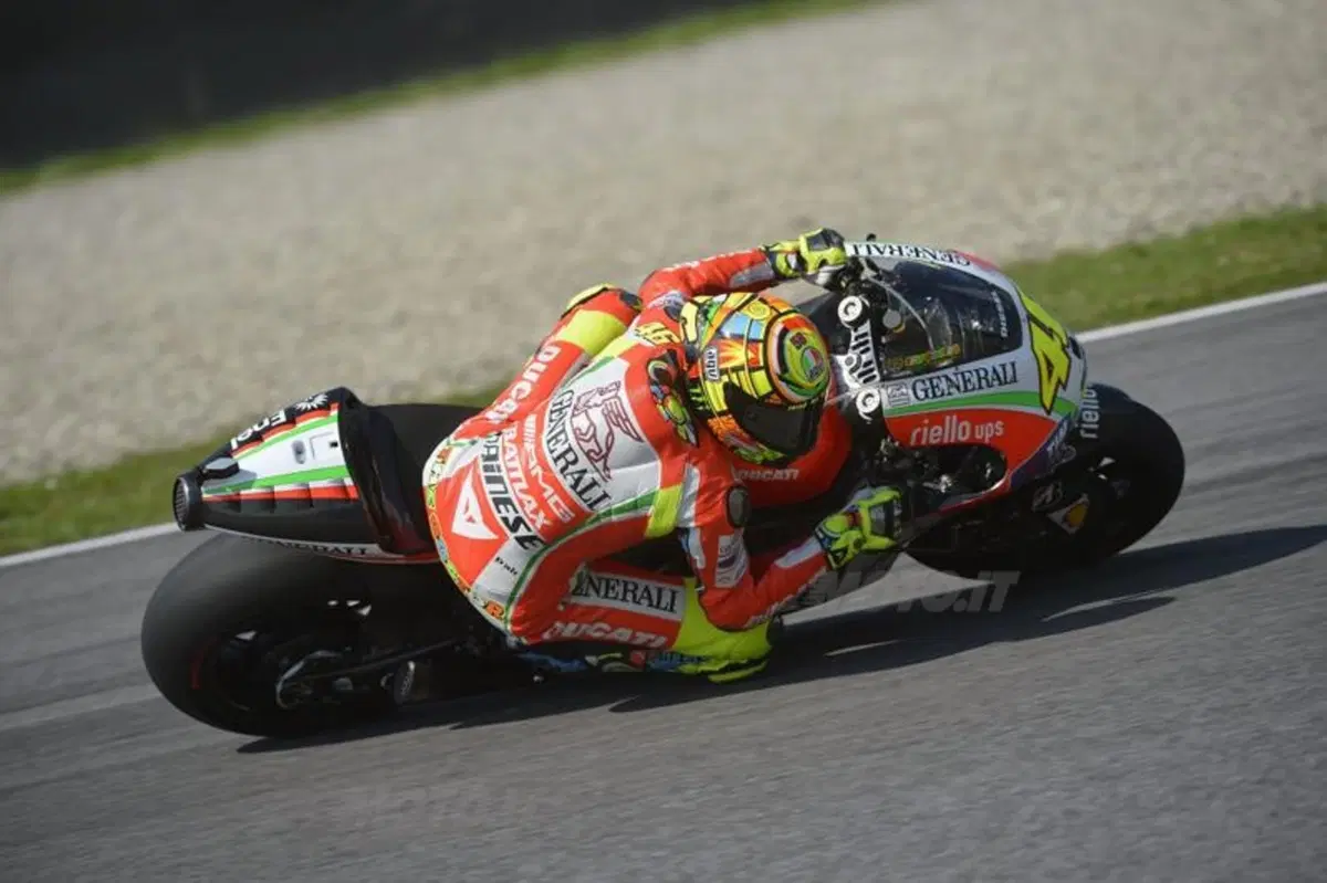 Ducati al Mugello. Valentino Rossi: "Test positivo". Il commento di Preziosi  (6)