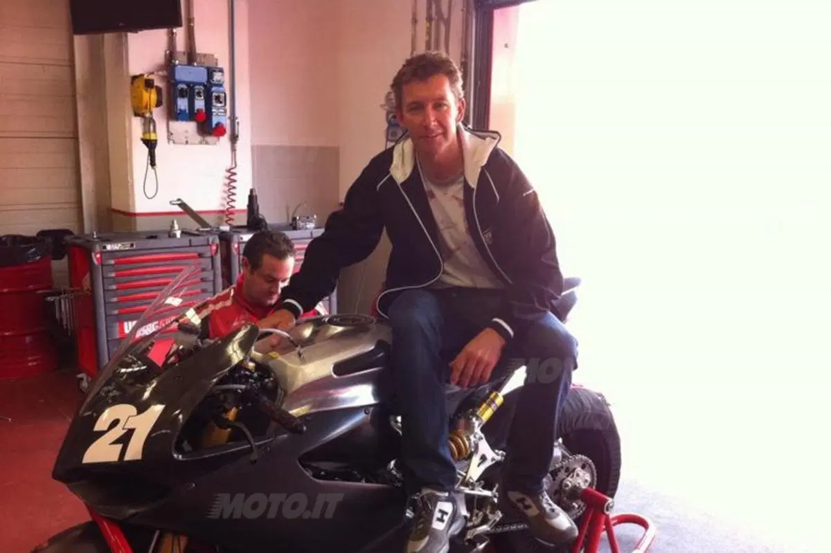 Ducati al Mugello. Valentino Rossi: "Test positivo". Il commento di Preziosi  (8)