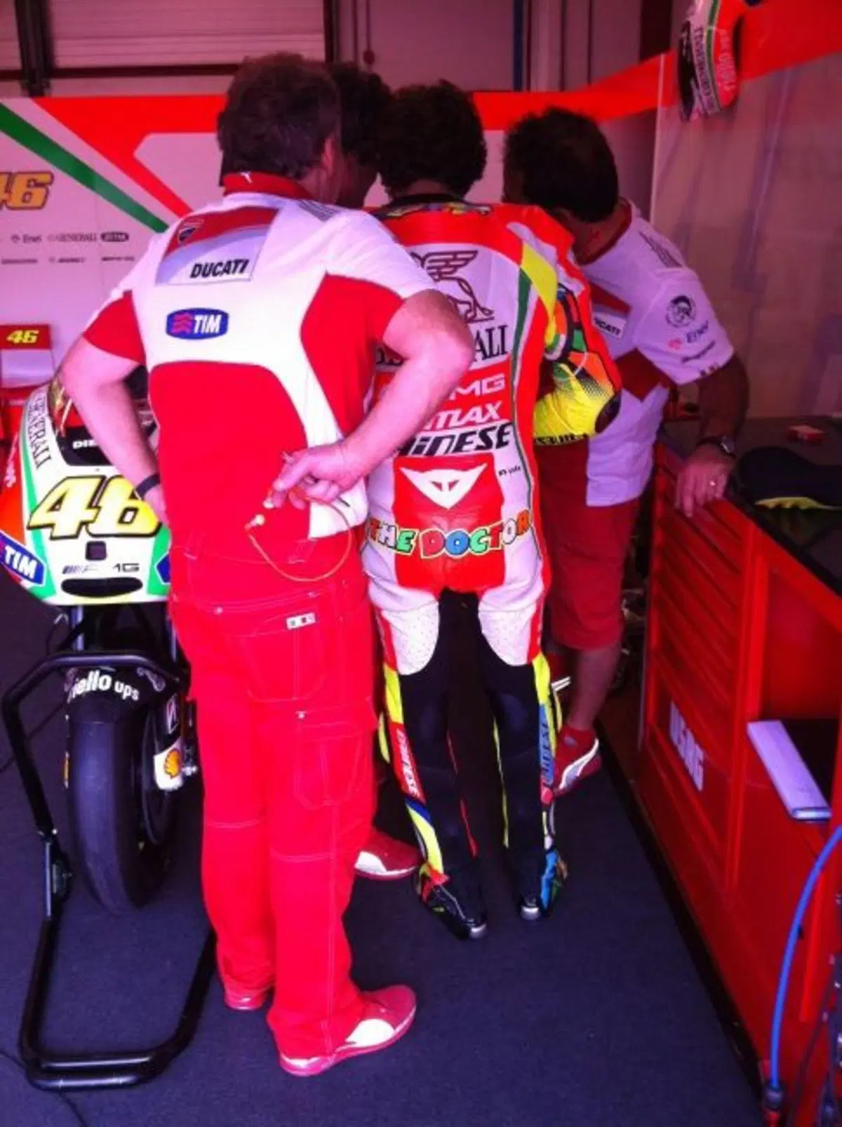 Ducati al Mugello. Valentino Rossi: "Test positivo". Il commento di Preziosi  (12)