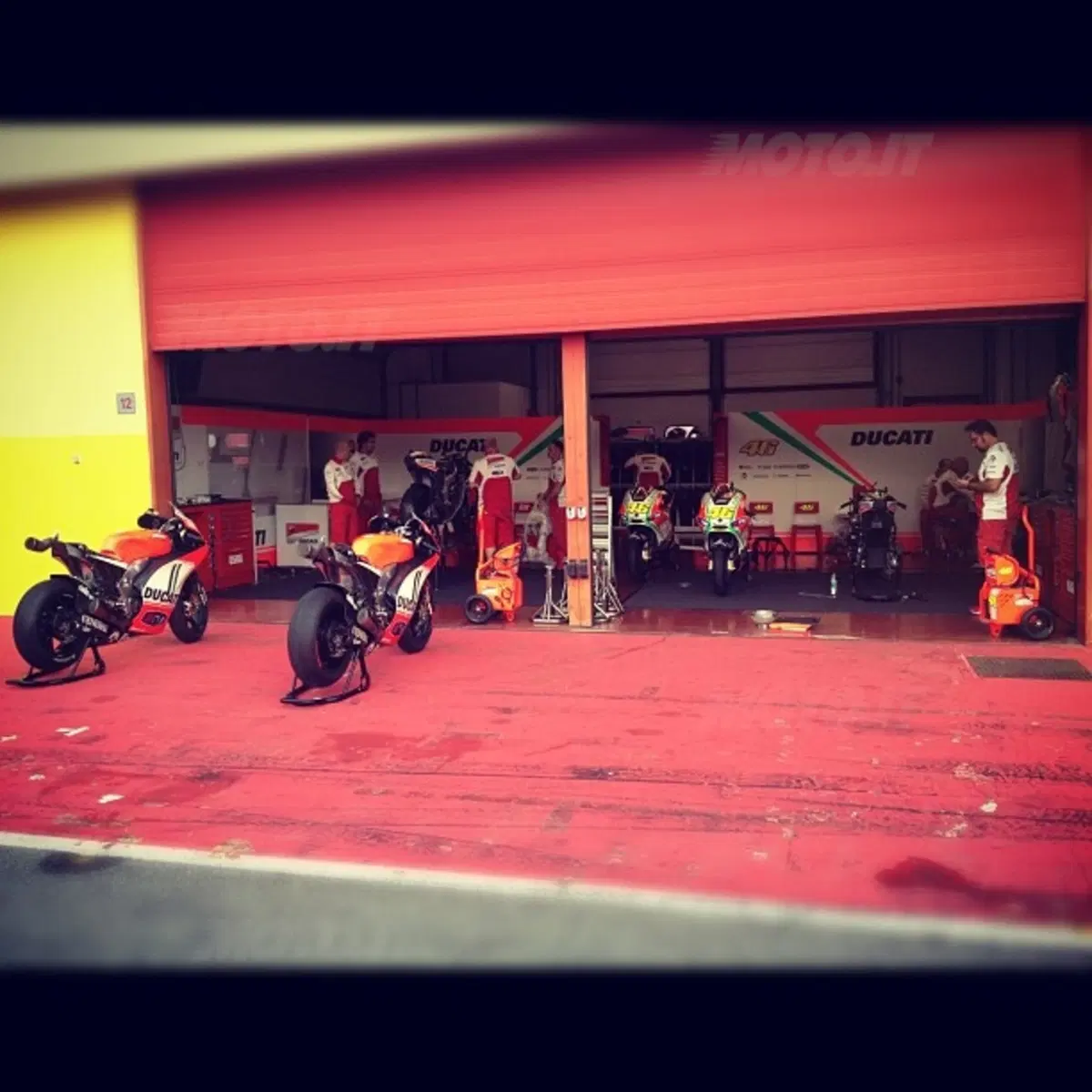 Ducati al Mugello. Valentino Rossi: "Test positivo". Il commento di Preziosi  (15)