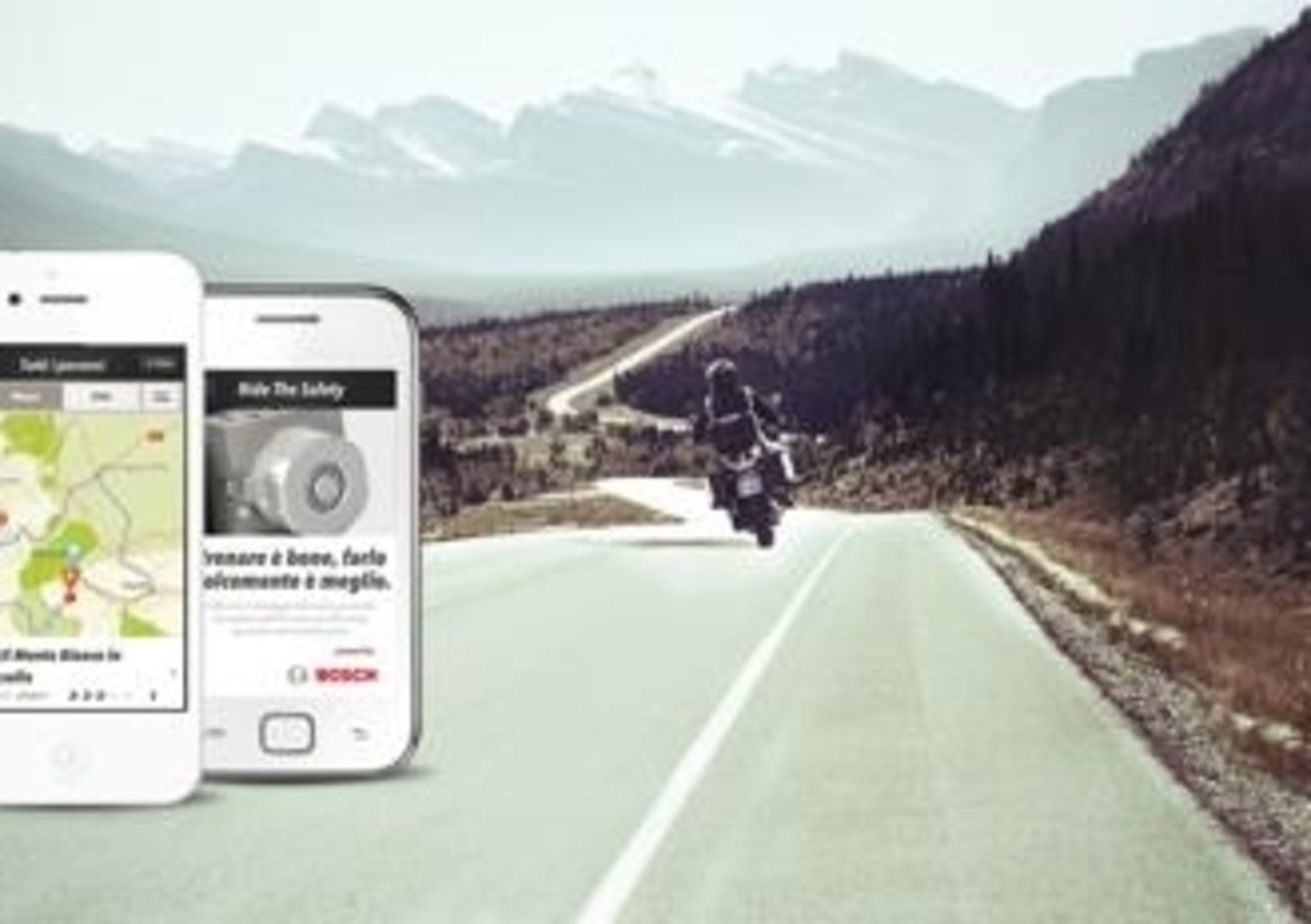Bosch Ride the Way, app per motociclisti