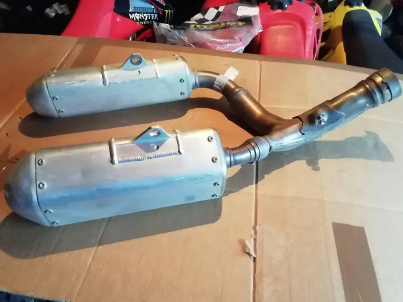 Doppia marmitta terminale HONDA CRF 450 2013 (3)