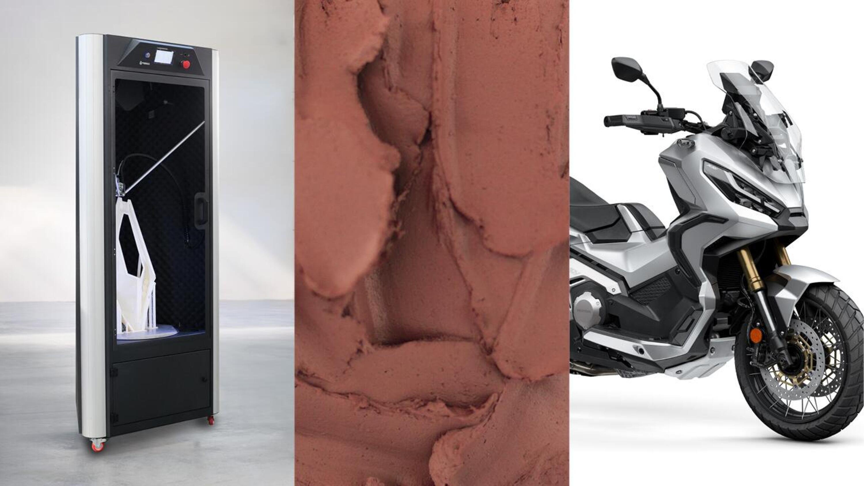 Honda R&amp;D Europe e WASP: stampa 3D collaborativa nel design motociclistico