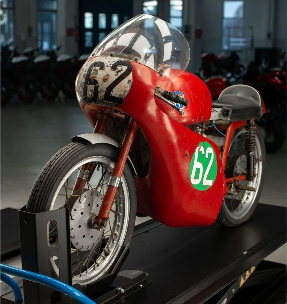 Una MV Agusta CSS 175 da corsa è ritornata a Varese (4)