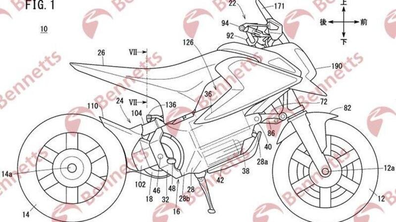 Honda deposita i brevetti per un &quot;Grom&quot; elettrico