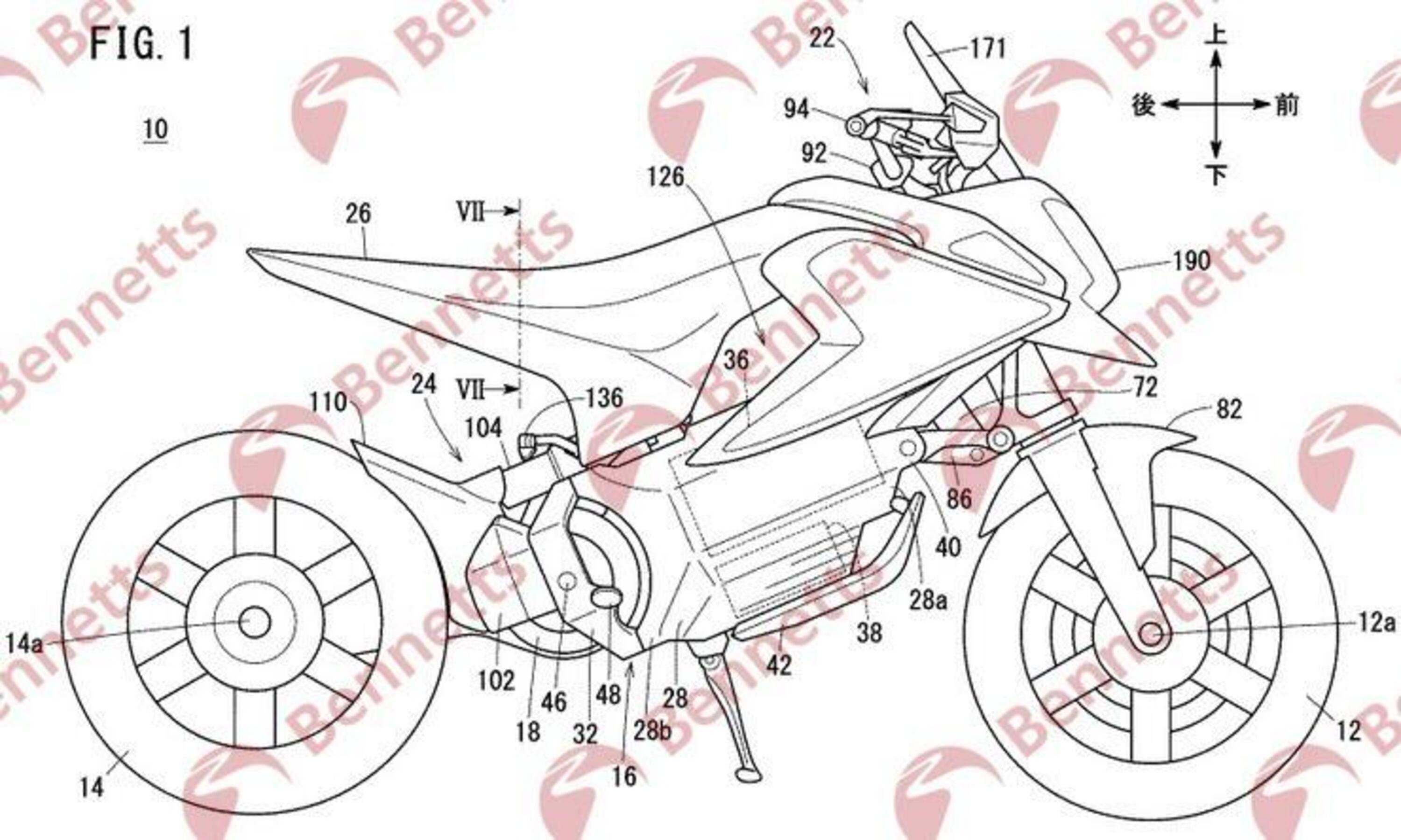 Honda deposita i brevetti per un &quot;Grom&quot; elettrico
