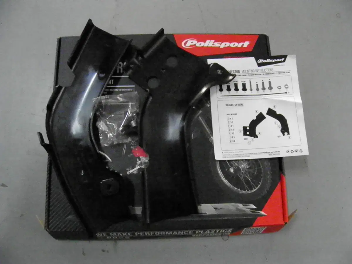 PROTEZIONI TELAIO POLISPORT PER HONDA CRF 250/450. (2)