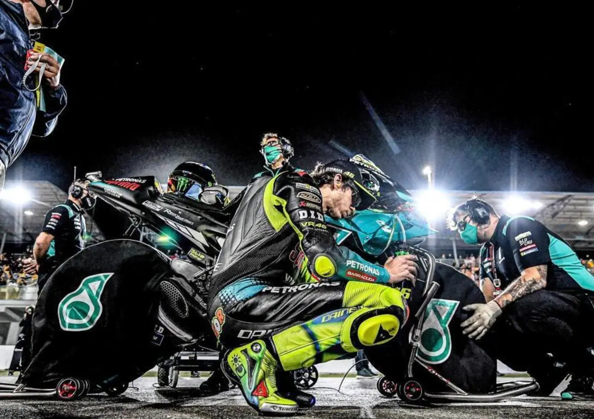 MotoGP 2021, GP Qatar/2 FP2. Valentino Rossi: "Soffriamo molto nel T3"