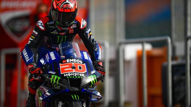 MotoGP 2021, GP Qatar/2. Fabio Quartararo &egrave; il pi&ugrave; veloce delle FP3