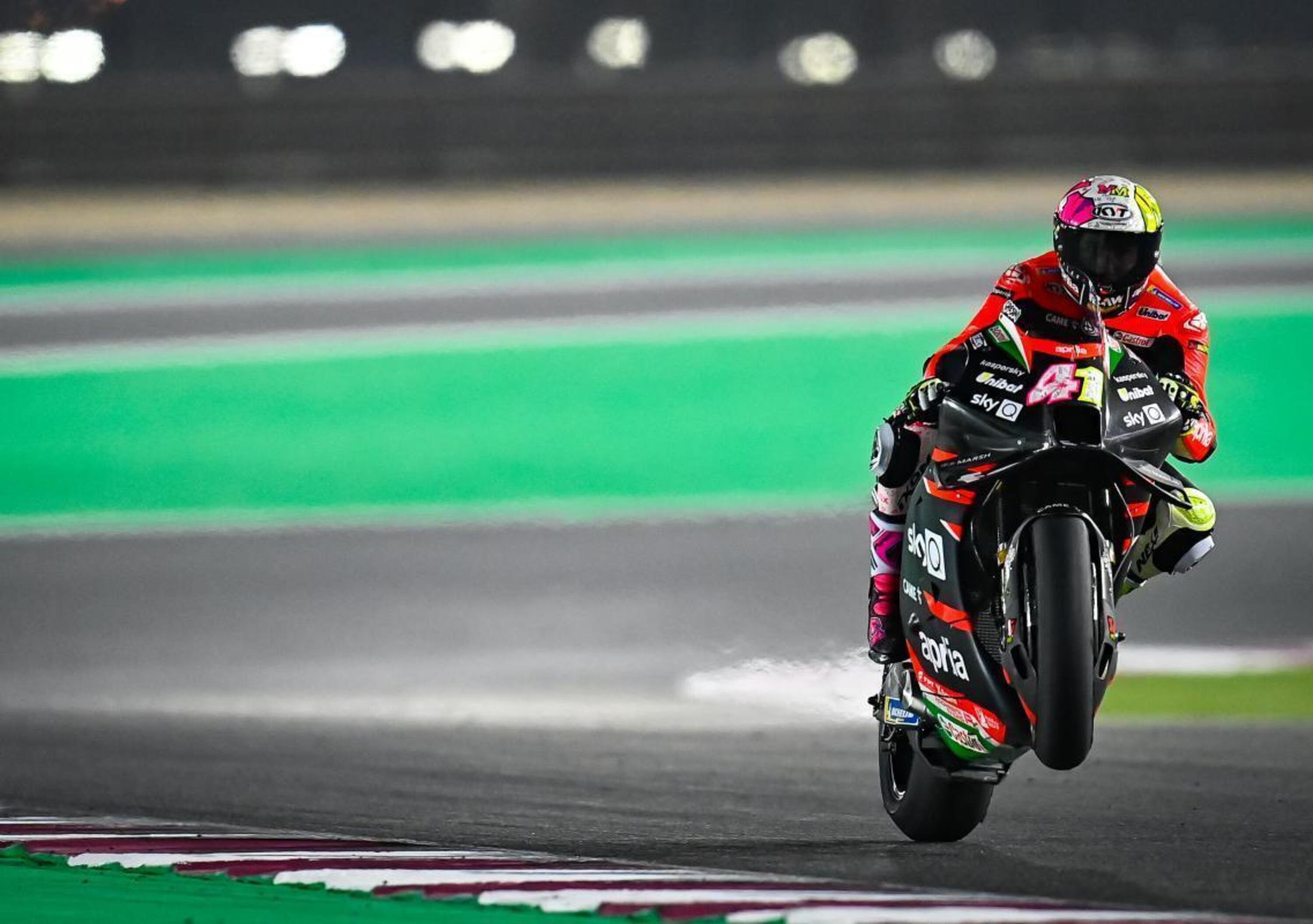 MotoGP 2021, GP Qatar/2 QP. Aleix Espargaro: &quot;Siamo vicini a Ducati e Yamaha&quot;