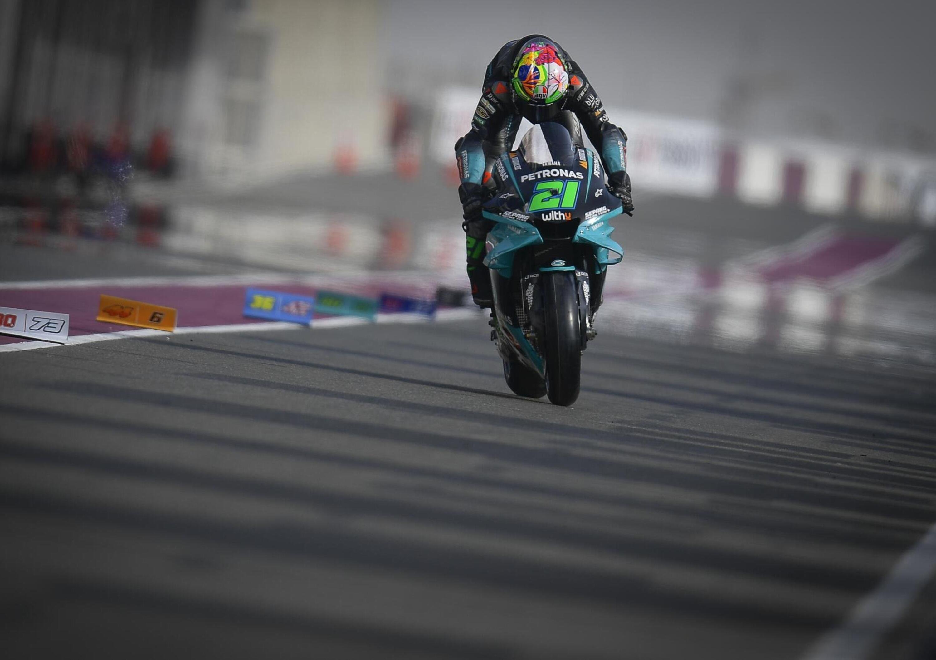 MotoGP 2021, GP Qatar/2 QP. Franco Morbidelli: &quot;Stiamo brancolando nel buio&quot;