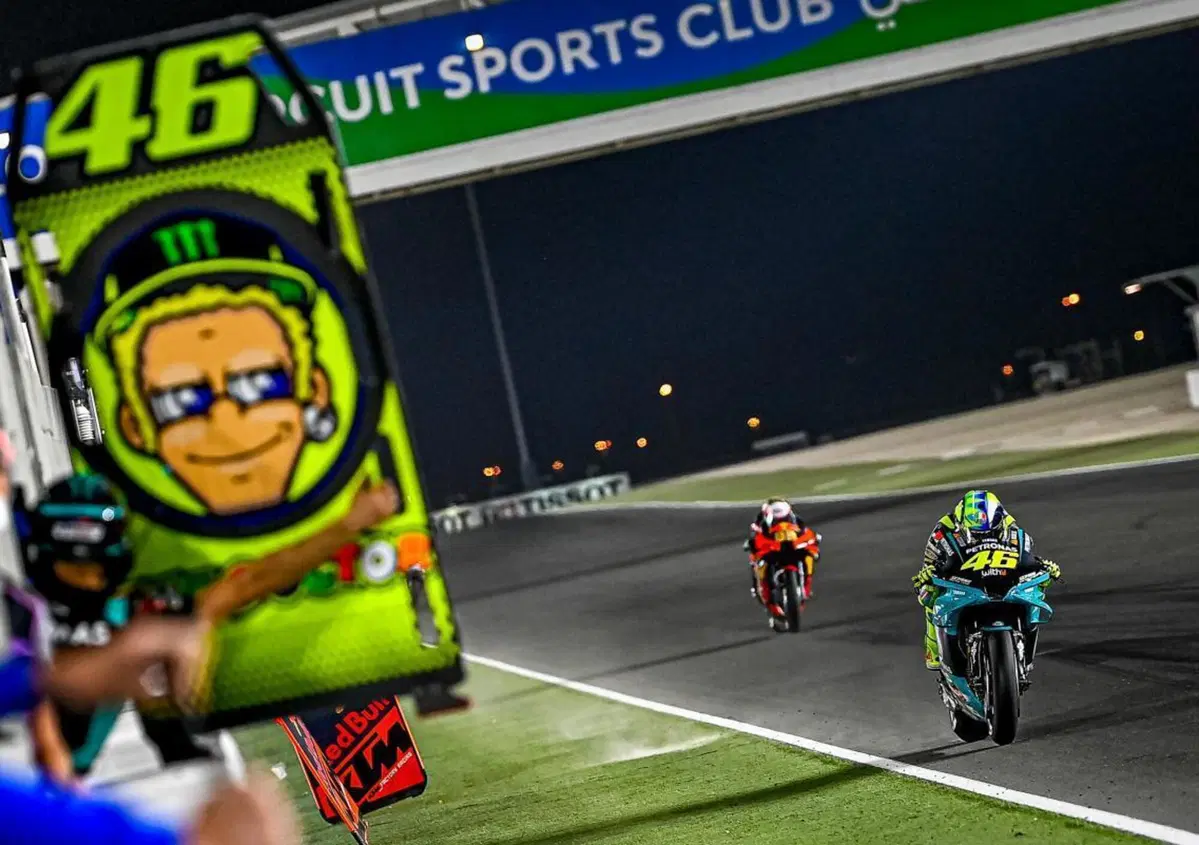 MotoGP 2021, GP Qatar/2. Valentino Rossi: "Dal 2019 ho problemi con le gomme"