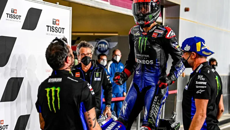 MotoGP 2021, GP Qatar/2. Fabio Quartararo: "Decisiva la strategia di corsa"