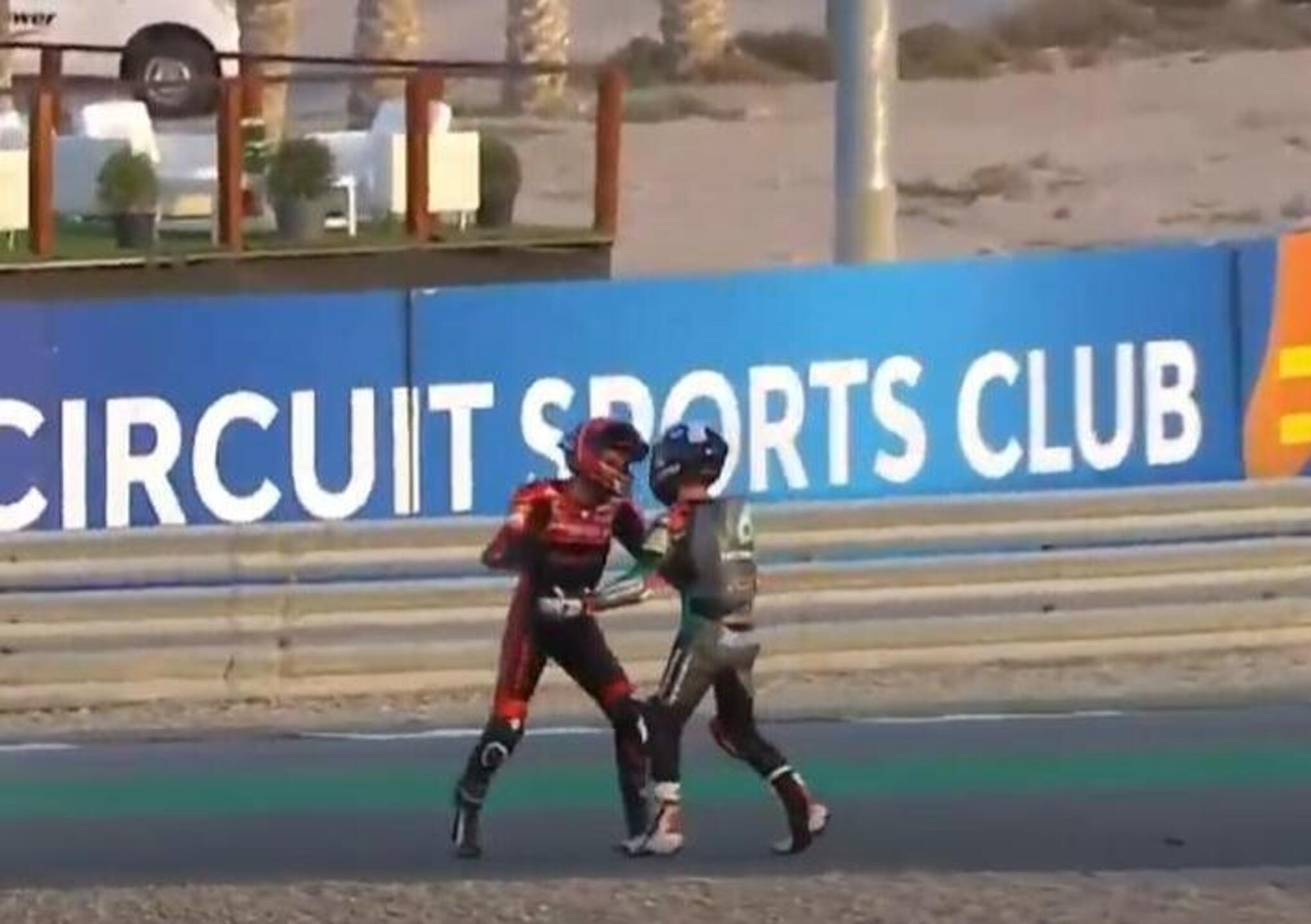  VIDEO MotoGP 2021 GP Del Qatar 2 Moto3 McPhee Si Scusa Dopo Il 