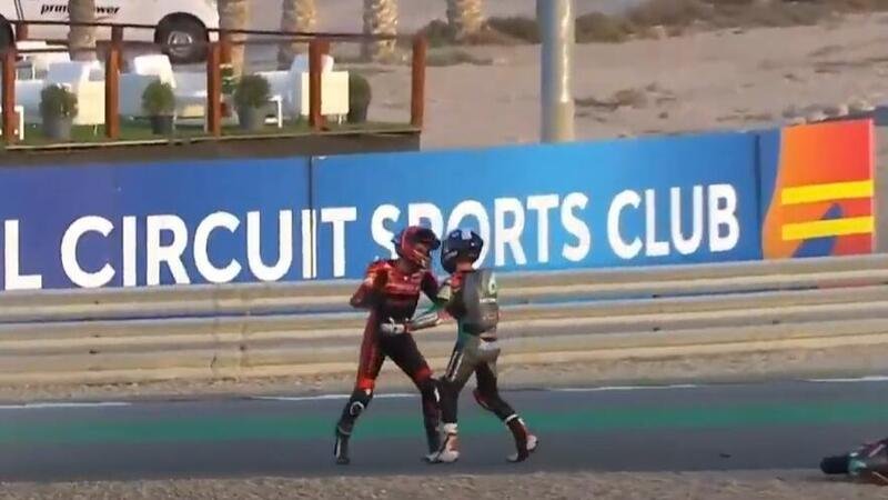 Moto3: McPhee si scusa dopo il siparietto con Alcoba. Per entrambi multa e penalit&agrave;