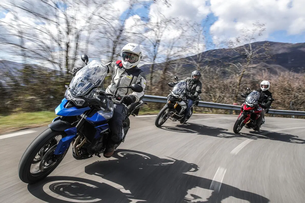 Triumph Tiger 850 Sport vs 900 Rally e GT: super TEST 2021 per le tigri inglesi (25)