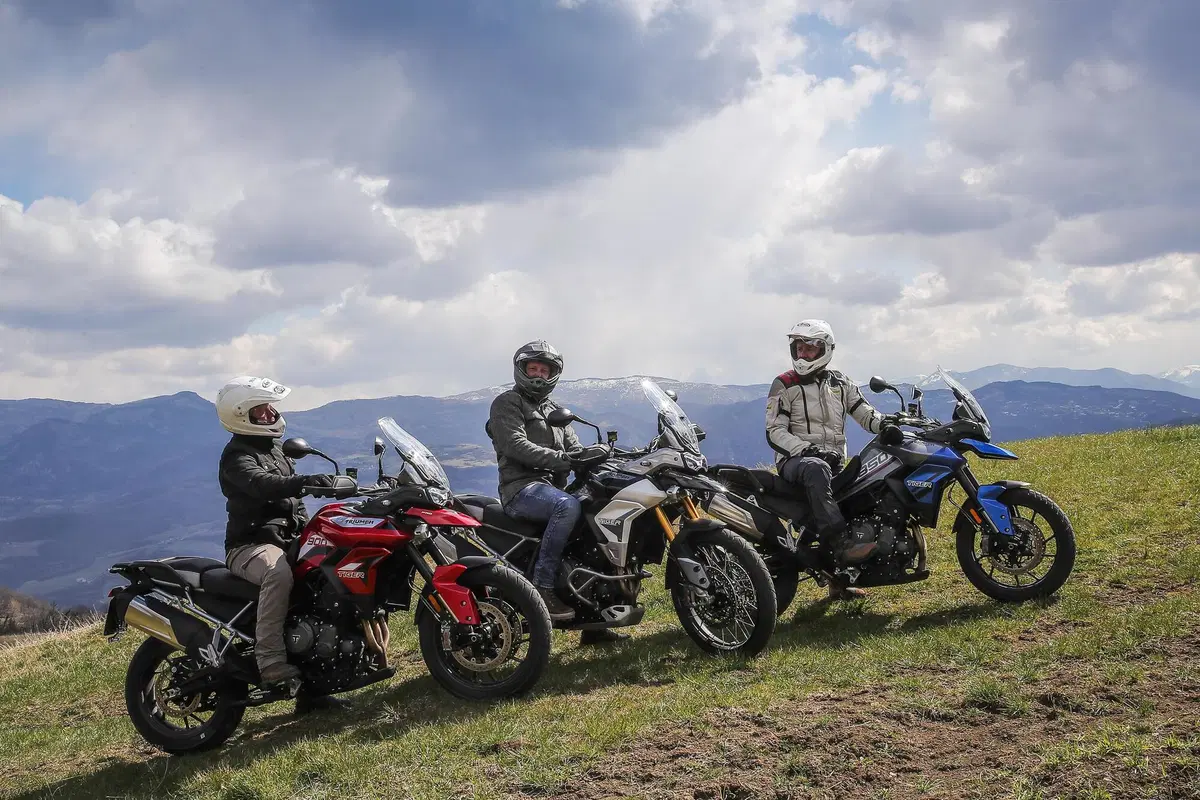 Triumph Tiger 850 Sport vs 900 Rally e GT: super TEST 2021 per le tigri inglesi (6)