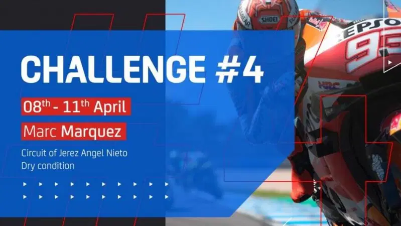L&rsquo;Andalusia e Marc Marquez per la #challenge4 della MotoGP eSport