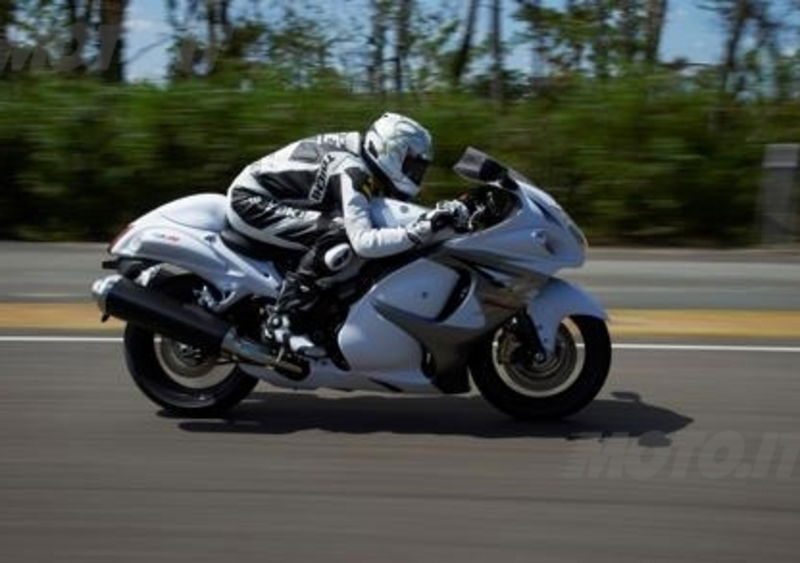 Suzuki Hayabusa 2013 ABS, in pista al Mugello