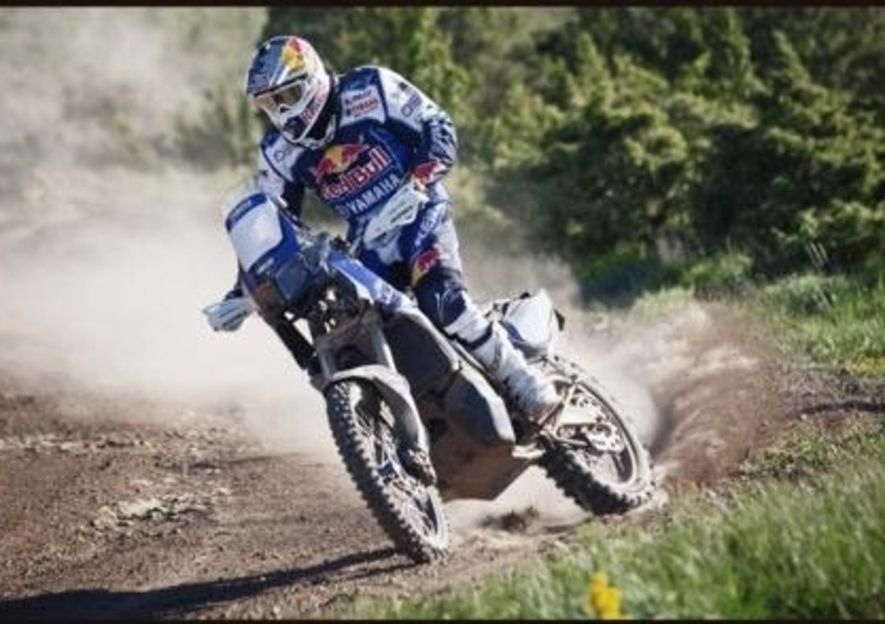 Dakar &amp; Mondiale Cross-Country Rally. Cyril Despres con Yamaha