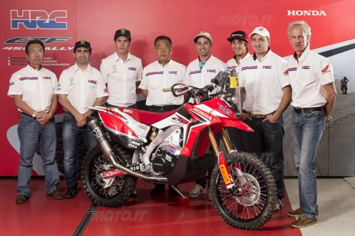 Honda alla Dakar 2014: nuovo team e nuova moto