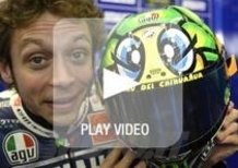VIDEO. Valentino Rossi spiega il casco La Tarta del Mugello