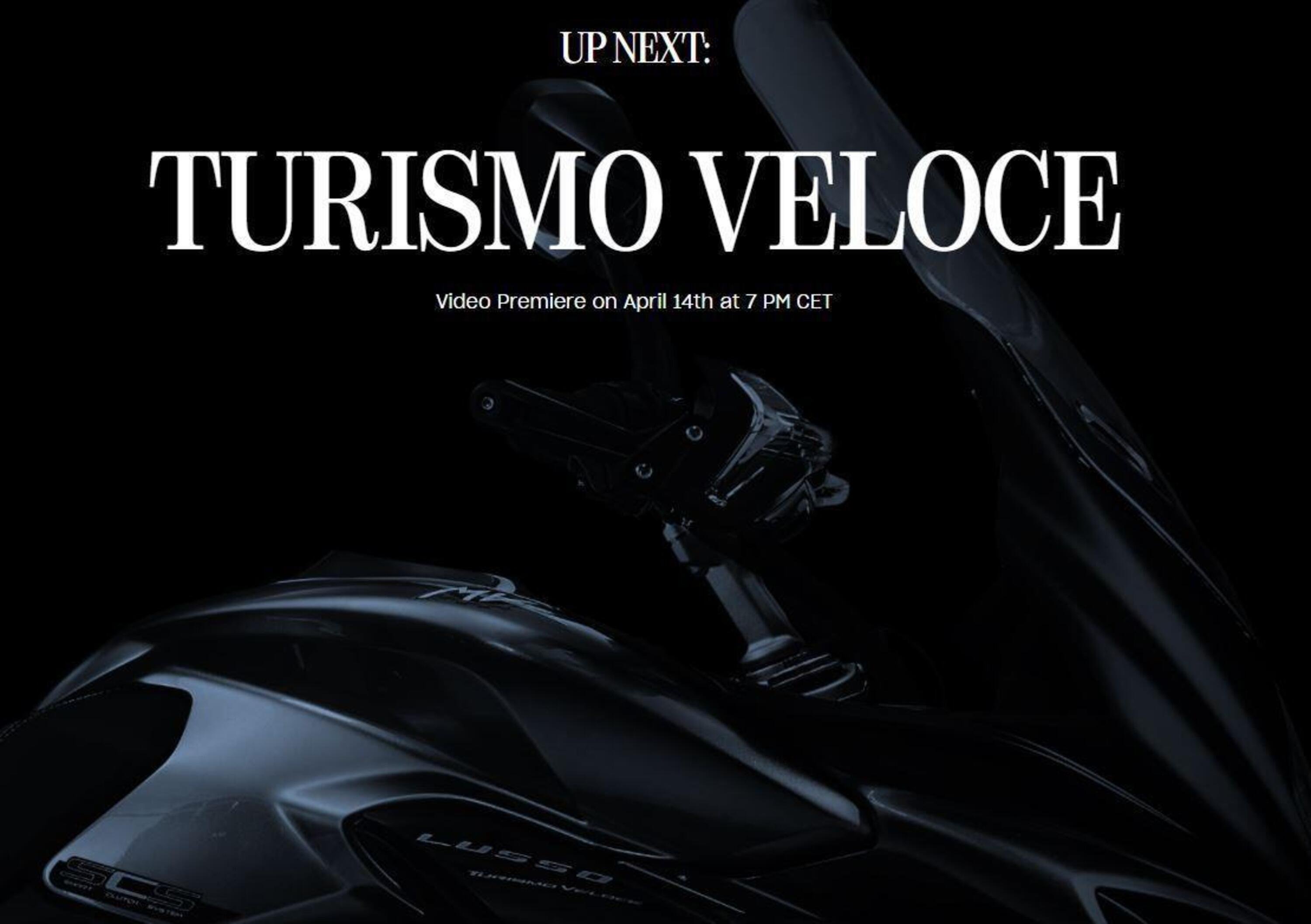 MV Agusta Turismo Veloce 800 m.y. 2021. La presentazione il 14 aprile