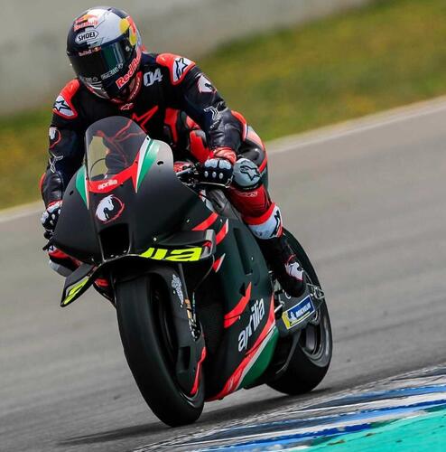 MotoGP. Andrea Dovizioso prova l'Aprilia RS-GP a Jerez: eccolo in azione [GALLERY]  (4)