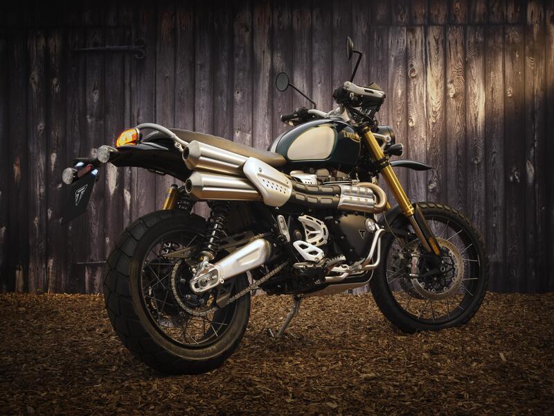 Nuova Triumph Scrambler 1200 Steve McQueen Edition 