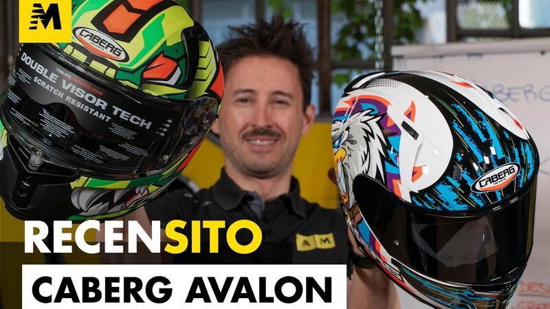 Caberg Avalon. Recensito casco sportivo da 149 euro!