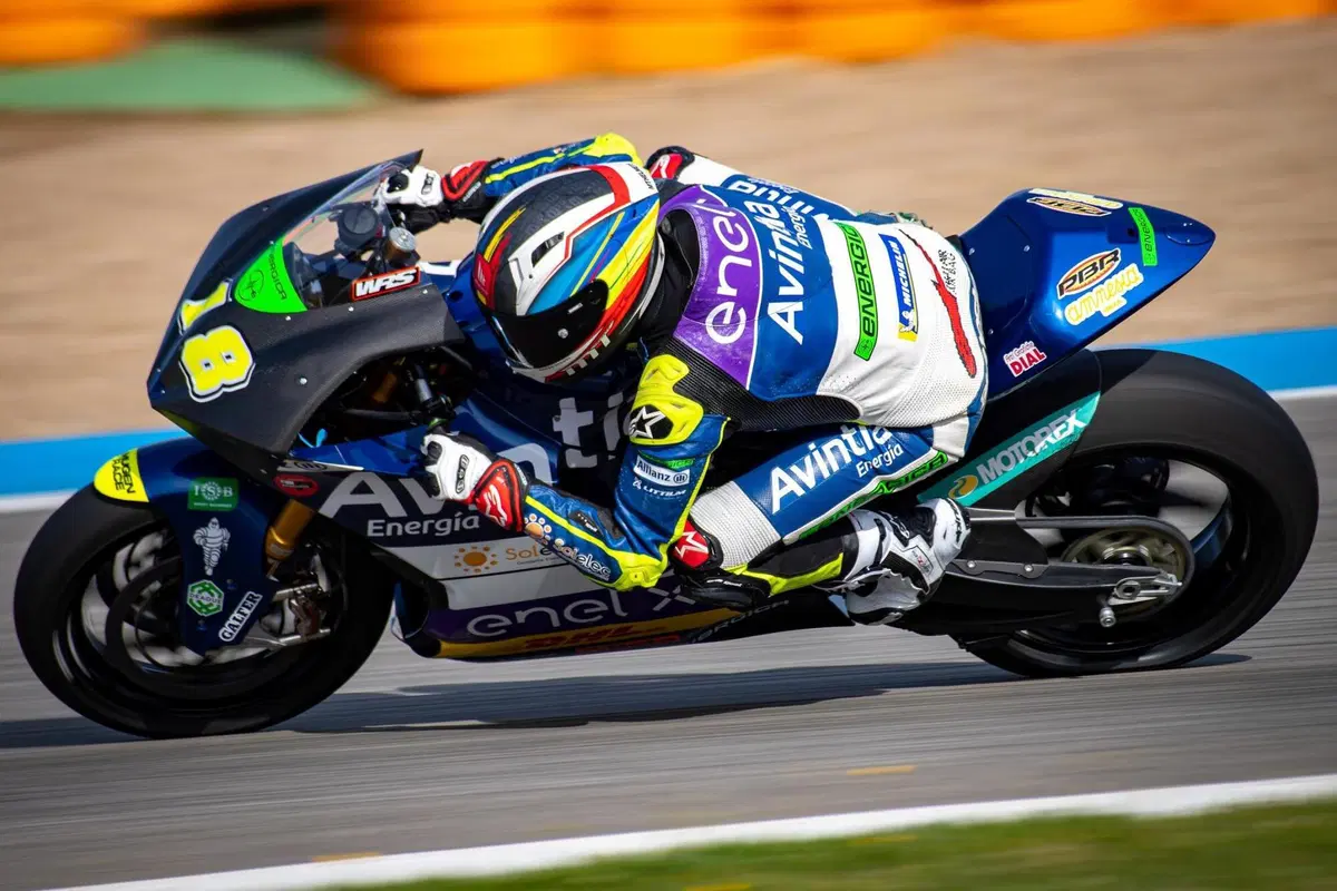 Test MotoE. Domina Aegerter, miglior crono di Granado (22)
