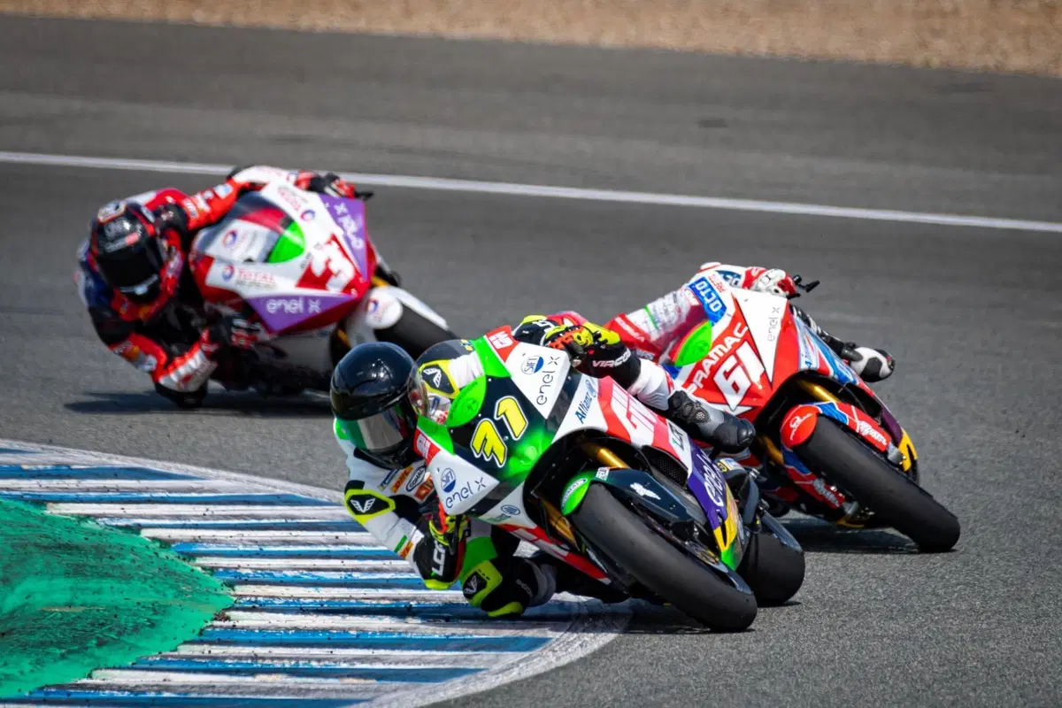 Test MotoE. Domina Aegerter, miglior crono di Granado (31)