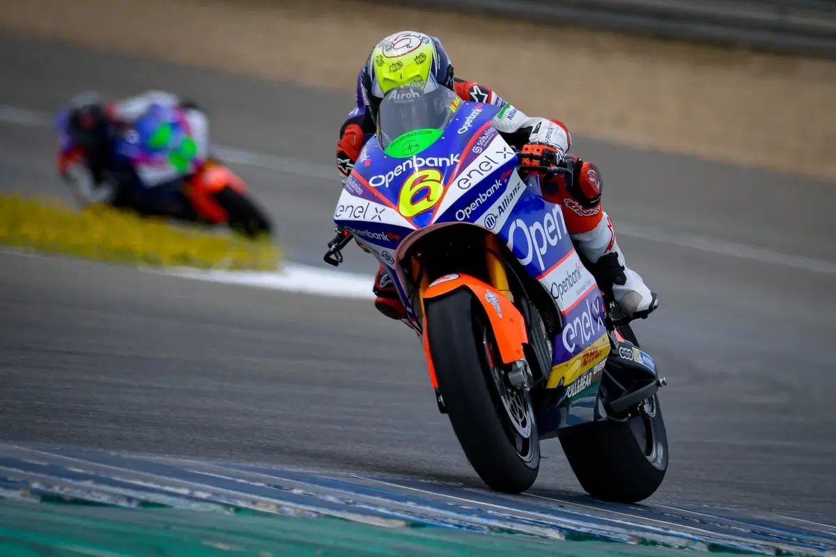Test MotoE. Domina Aegerter, miglior crono di Granado (25)