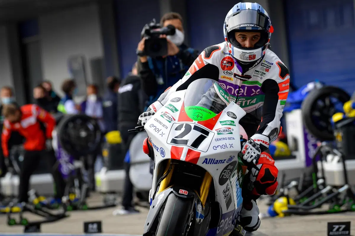 Test MotoE. Domina Aegerter, miglior crono di Granado (39)