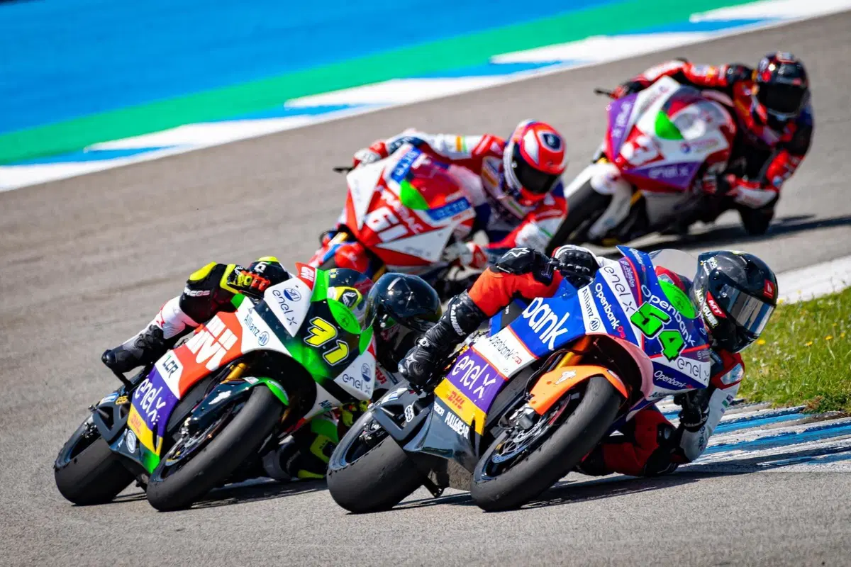 Test MotoE. Domina Aegerter, miglior crono di Granado (37)