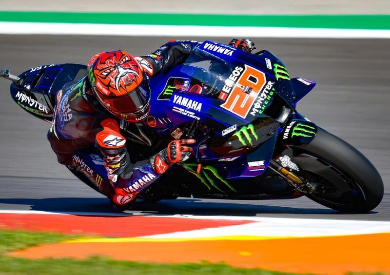 MotoGP. GP del Portogallo a Portimao. Fabio Quartararo in pole position